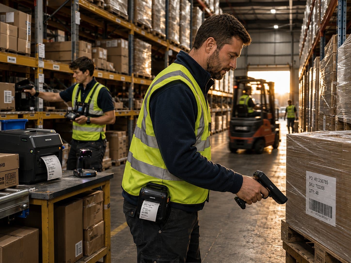 Hardware for warehouses, logistics, and distribution