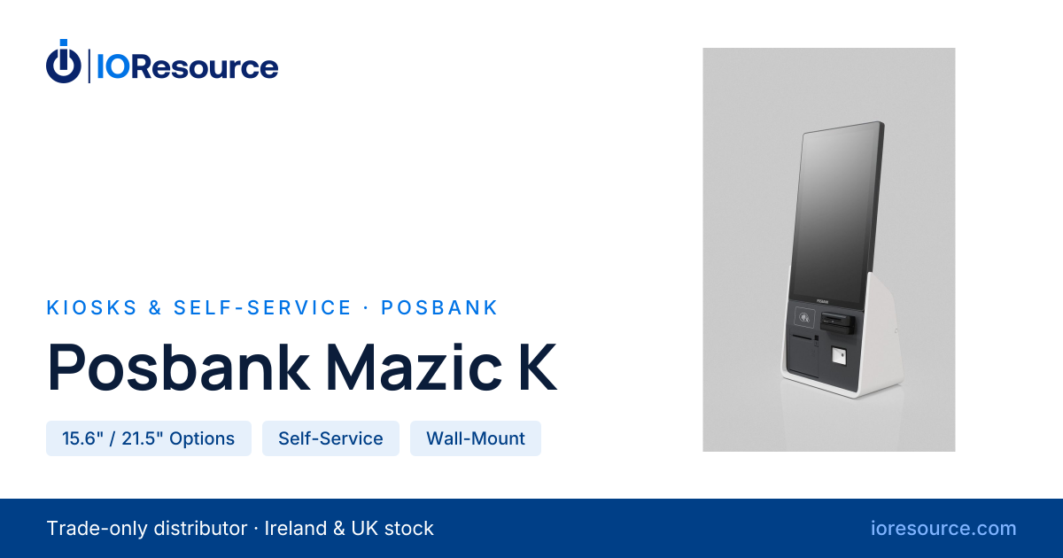 POSBANK Mazic K - Compact Self-Service Kiosk | IO Resource